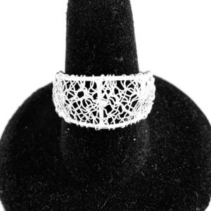 Mesh .925 silver ring